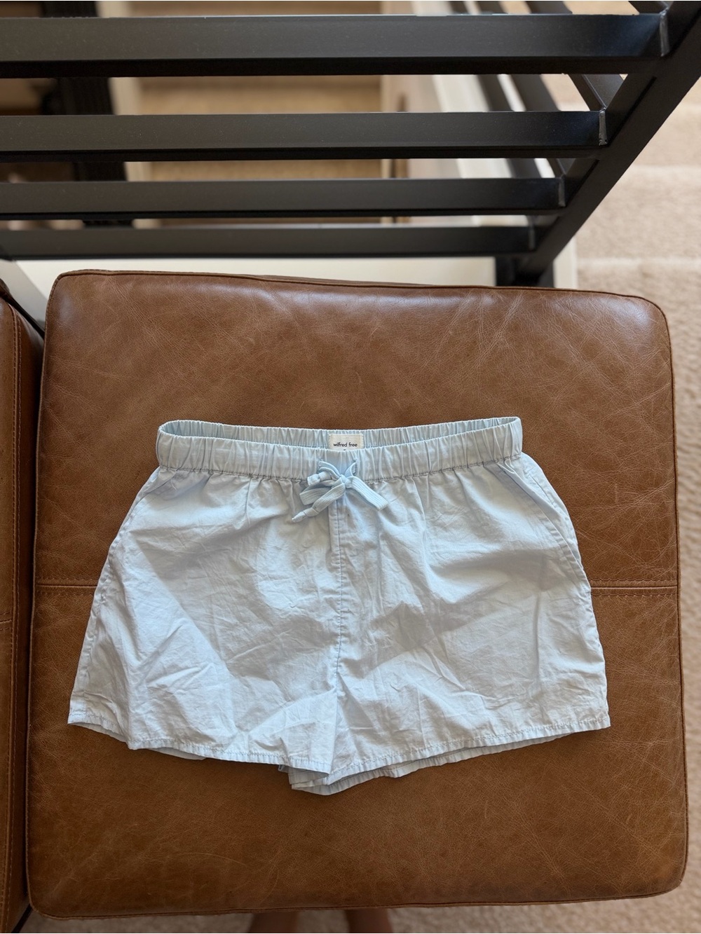 Wilfred Free Ariztia 100% cotton drawstring shorts